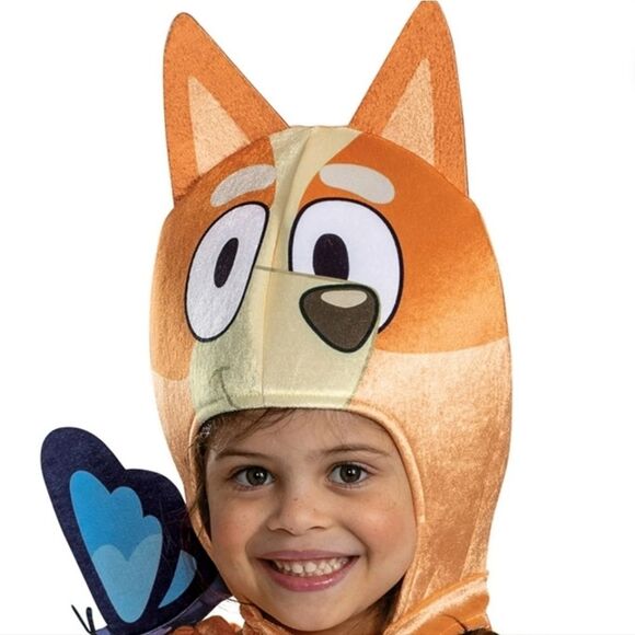New Bluey Bingo with Flappy Butterfly Halloween Deluxe Costume - Picture 6 of 12